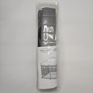 Retriever Portable Dog Kennel Replacement Canopy ROOF COVER ONLY Grey 1201551